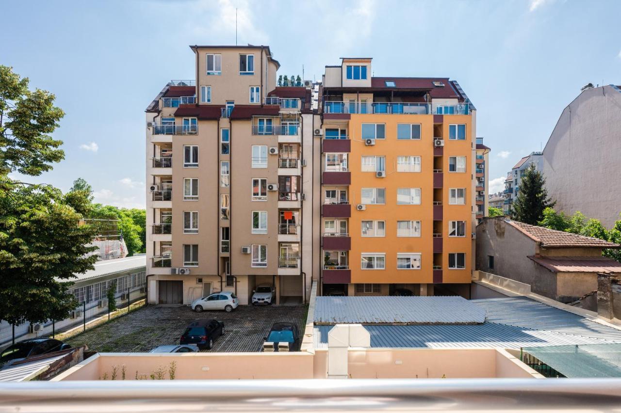 Nomad Haven: 1Bd Flat With Balcony & Desk Apartment Sofia Exterior foto